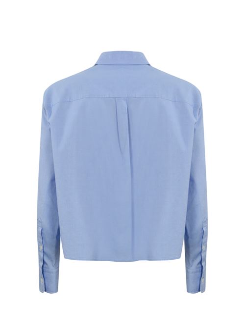 Camicia Jock in Oxford di cotone azzurro WEEKEND MAX MARA | 2425116111600002